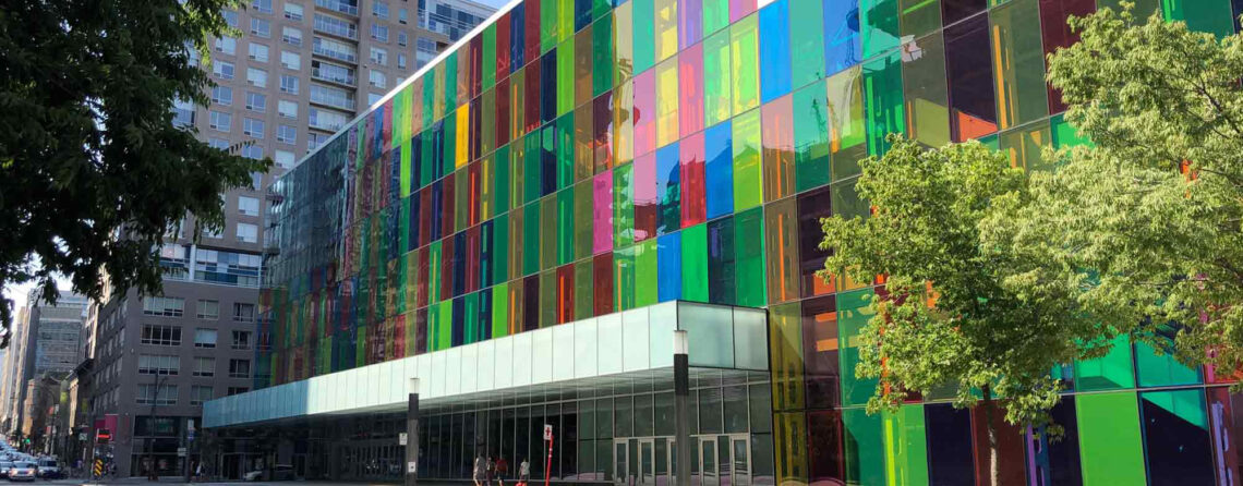 Multi Colored Building Photographed By Ali Grivani Cropped